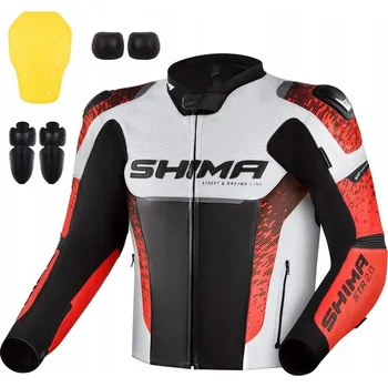 Moto bunda Kožená bunda Shima STR 2.0 vel. 50 pánská