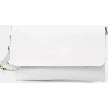 Kabelka Kožená kabelka Answear.LAB bílá barva 433.hh 00X, vel. ONE SIZE