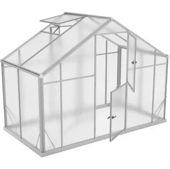 Skleník ASKO Zahradní skleník polykarbonát / hliník 2900x1500 mm