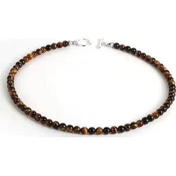 Náhrdelník Dámský náhrdelník z minerálu Tygří oko