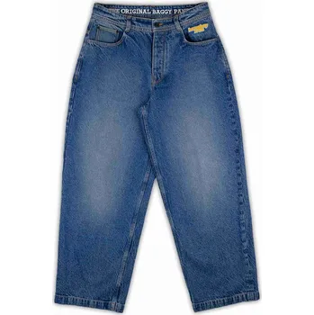 Pánské džíny HOMEBOY kalhoty - X-Tra Monster Vintage Denim Vintage Blue (VINTAGE BLUE-86) velikost: 34/32