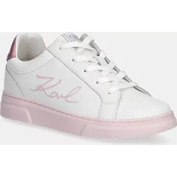 Dívčí tenisky Dětské tenisky Karl Lagerfeld Z30377.27.35 bílá 00X, EUR 27