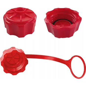 Kanystr Uzávěr pro plastový kanystr červený 5/10/20 l