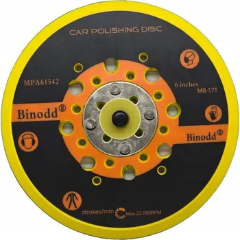 Brusný kotouč Talíř 150 mm 5/16" na suchý zip pro brusku Mirka Premium