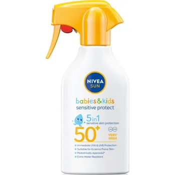 Přípravek na opalování NIVEA SUN Babies & Kids dětský sprej na opalování SPF 50+ 270 ml