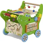 Dřevěné chodítko krokodýl