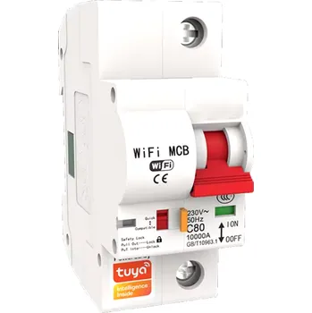Jistič MXM Wifi jistič 40A - Tuya, 1 pól, s ochranou proti zkratu