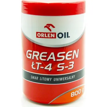Lithiové Mazivo mazivo Orlen Oil GREASEN ŁT-4 S-3 800g pro antikorozní ložiska