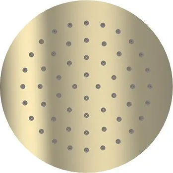 Sprchová hlavice Sprchová hlavice 25 cm kulatá slim, zlatý lesk Excellent