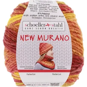 Příze Schoeller Stahl New Murano 02 (Směsová příze New Murano Herbstlaub)