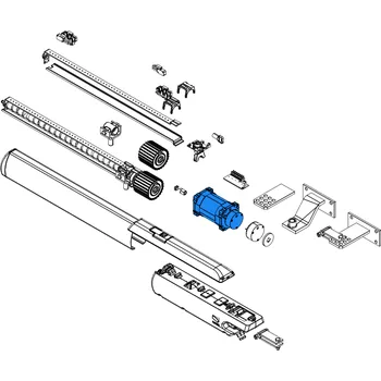 Pohon brány Came 88001-0136 motor s brzdou pro ATI