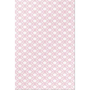 Koberec Koberec do Domácnosti Rozměr: 80x120 cm Pudrově Růžový jemná mozaika