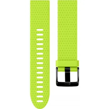 Řemínek na hodinky ZELENÝ Silikonový Řemínek Garmin FENIX 6S QuickFit (šířka 20 mm)