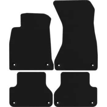 autokoberec Kobercové rohože Edecor velurové 4 ks