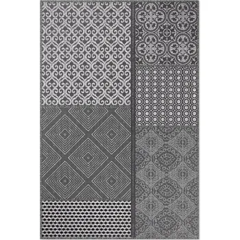 Obraz Hit! Vinylový Koberec s grafikou Mix různých imitací tkaniny 80x120 cm