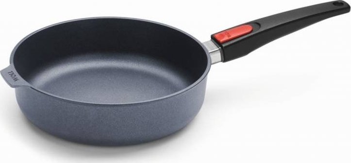 Pánev na soté DIAMOND LITE 24 cm, s odnímatelnou rukojetí, titan, WOLL