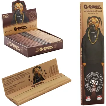 Kondom Grollz Unbleached Extra Thin papírky 50 ks 1 ks