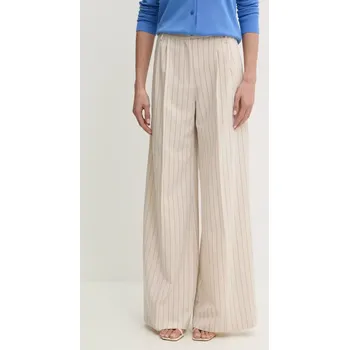 Dámské kalhoty Kalhoty Fracomina FR25SV3002W761D4 béžová 08X, vel. 42