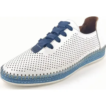 Dámské polobotky Dámské polobotky Manitu 850095-05 bílé 42