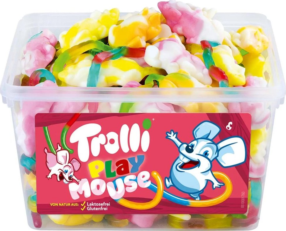 Trolli Myši v dóze 75 ks