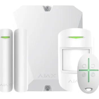 Sada domovního alarmu Ajax SET Starterkit Extra výdrž - garáže, chaty, sklady, staveniště či rekreační objekty Zvolte barvu produktu: Bílá