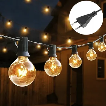 Venkovní osvětlení Světelný řetěz Y2WD6 760 cm do sítě, žlutý