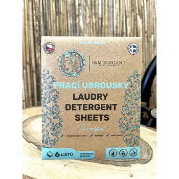 Prací prášek I&M Elegant Prací papírky - vzorek 6ks s parfemací
