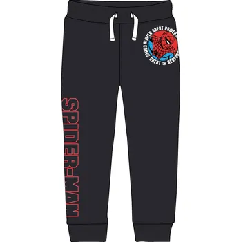 Chlapecké tepláky Spiderman, černé, vel. 116, 122cm Velikost: 116cm