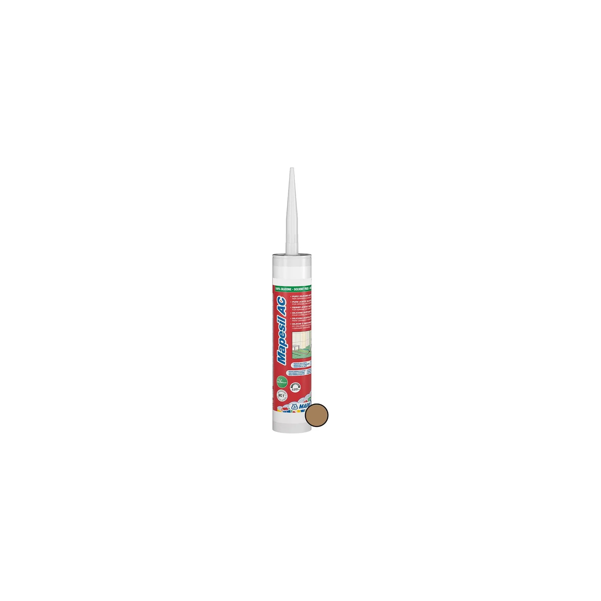 Fotografie 1 - Stavební silikon Mapei Mapesil AC 310 ml 135 zlatý prach