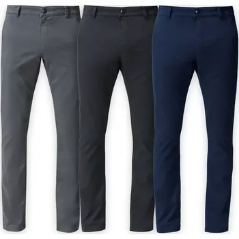 Pánské kalhoty PORSCHE DESIGN Basic Chino Slim Fit Kalhoty módní i volnočasové elastické úzký střih (Pánské kalhotky slim střihu z vysoce kvalitní směsi bavlny a elastanu. Nové, moderní pojetí klasického pánského módního kousku pro obchodní i ležérní styly.)