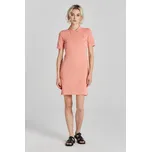ŠATY GANT SLIM SHIELD SS PIQUE POLO DRESS PEACHY PINK