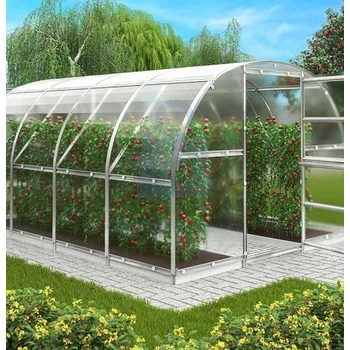 Skleník Skleník polykarbonátový, LanitPlast GLADUS 3 x 8 m PC 6 mm, balení 1 ks