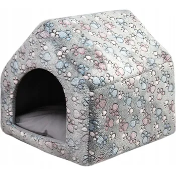 Pelíšek pro psa Plyšový domeček budka pelíšek pro malého psa, jorkšíra