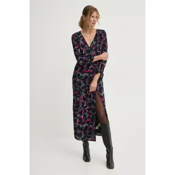 Dámské šaty Šaty Pepe Jeans AUBREY černá barva, midi, PL953640 99X, vel. XS