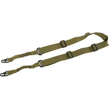 Airsoft Taktický Dvoubodový Popruh Bungee Olivový - CS Airsoft