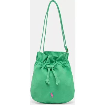 Kabelka Dětská kabelka Polo Ralph Lauren zelená barva, 4AR165 76X, vel. ONE SIZE