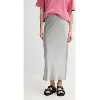 Dámská sukně Sukně Samsoe Samsoe SAAGNETA šedá barva, maxi, F24200090 09X, vel. M