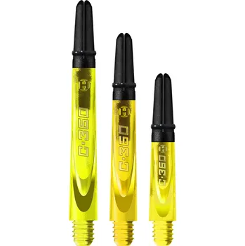Volný čas Harrows Násadky Carbon 360 Yellow Velikost násadky Harrows: Short