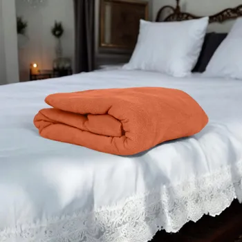 Prostěradlo PROSTĚRADLO JERSEY S GUMOU 70x180 BARVA CIHLOVÁ