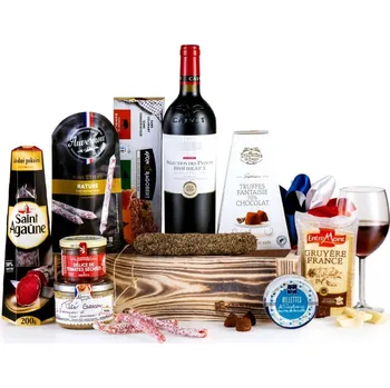 Dárkový potravinový koš Dárkový koš Francouzská spojka