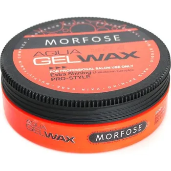 Stylingový přípravek Morfose, Aqua Hair Gel Wax Extra lesklý gelový vosk na vlasy 175ml