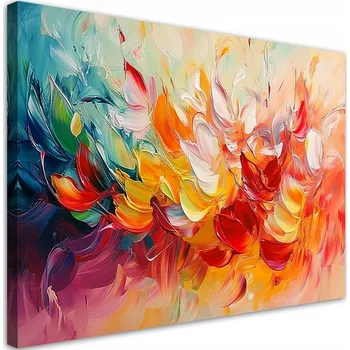 Obraz Obraz na plátně, Barevná moderní abstrakce 60x40