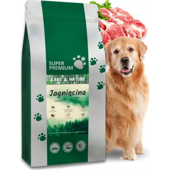 Krmivo pro psa Suché Krmivo pro dospělé psy Care and Nature Adult Jehněčí s rýží 12 kg