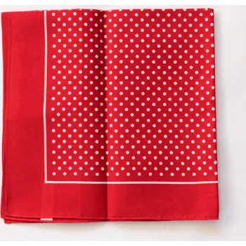 Látkový kapesník Šátek Etex Puntíky B02 1 ks - červený
