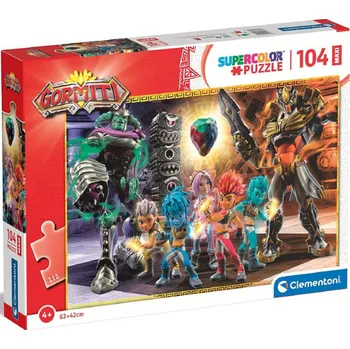 Puzzle Clementoni - Puzzle Gormiti: Připraveni k akci MAXI 104 dílků