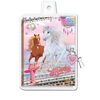 Diář Tajný Deník se zámkem KŮŇ