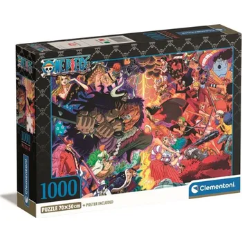 Puzzle Clementoni - Puzzle 1000 One Piece - Compact