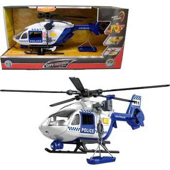 autíčko CITY SERVICE CAR - 1:12 Policejní vrtulník