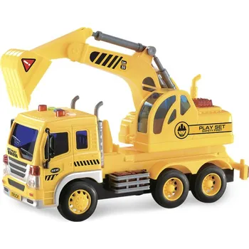 autíčko CITY SERVICE CAR - 1:16 Nákladní auto - Bagr