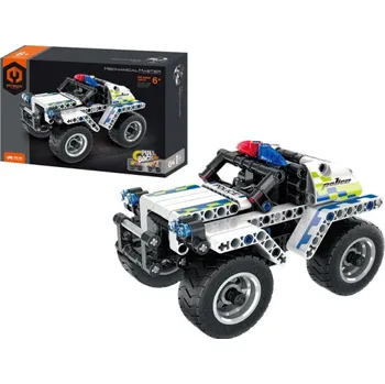 ostatní stavebnice MECHANICAL MASTER - Stavebnice Policejní JEEP 199 ks